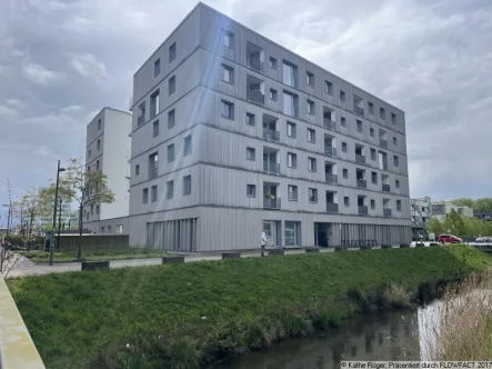 Hausansicht - Wohnung mieten in Hamburg - WILHELMSBURG- HIER WOHNEN SIE GERN