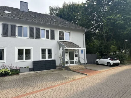 Straßenansicht - Büro/Praxis mieten in Minden - Bürofläche am botanischen Garten