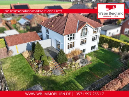 Einfamilienhaus in Minden - Haus kaufen in Minden - Beeindruckendes Architektenhaus mit viel Platz und tollem Grundstück!