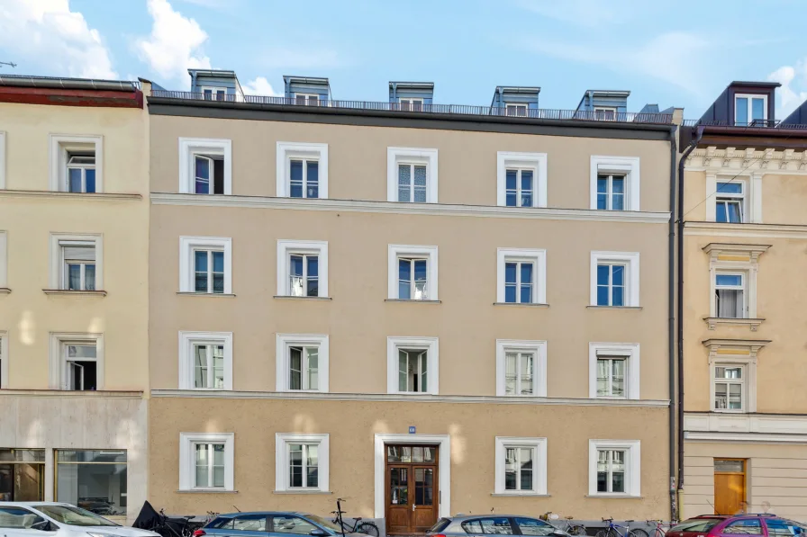 Titelbild - Wohnung kaufen in München - Maxvorstadt - Schöne 2-Zimmerwohnung mit Balkon