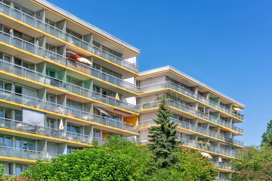 Hausansicht  - Wohnung kaufen in München - 1-Zimmer-Wohnung im Süd-Osten Münchens