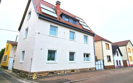 Hausansicht - Haus kaufen in Alsheim - Großes Einfamilienhaus mit Potenzial für zwei Generationen