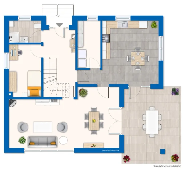 immoGrafik-Exposeplan-Erdgeschoss