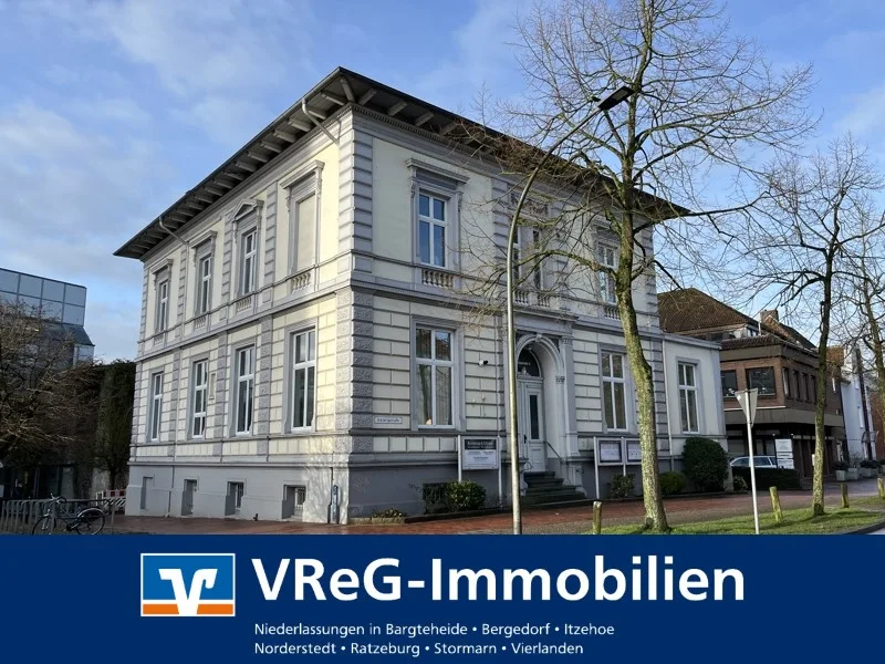 A3082_Titelbild - Büro/Praxis kaufen in Itzehoe - Charmante Stadtvilla mit historischem Flair – Eine Gelegenheit für Liebhaber und Investoren