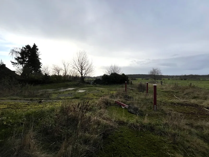 hinterer Grundstücksteil - Blick zum Güllebehälter