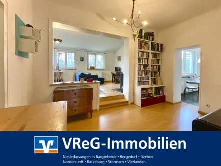 A3200_Titelbild - Wohnung kaufen in Hamburg - Hausgefühle - Eigentumswohnung in einem Zweifamilienhaus mit großem Gartenanteil