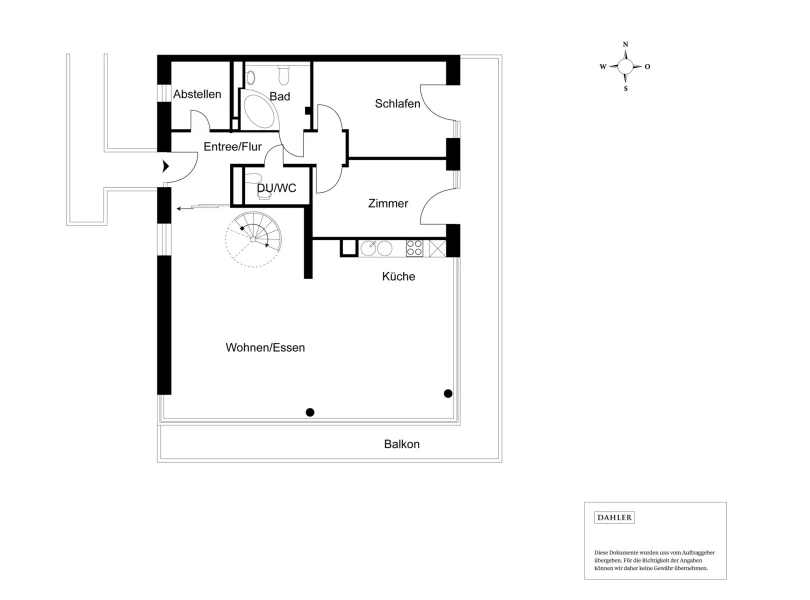 Grundriss 7. Obergeschoss