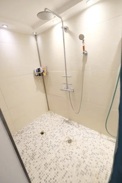 Wohnhaus: Duschbereich Wellnessbereich