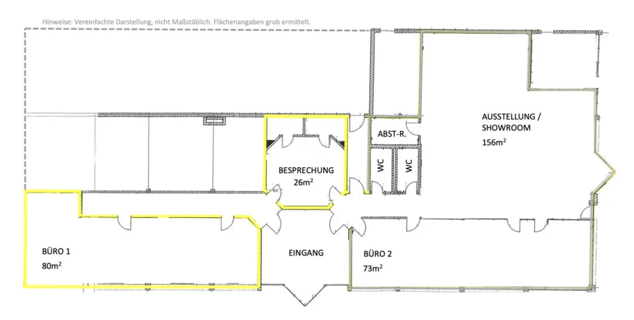 Grundriss (gelb)