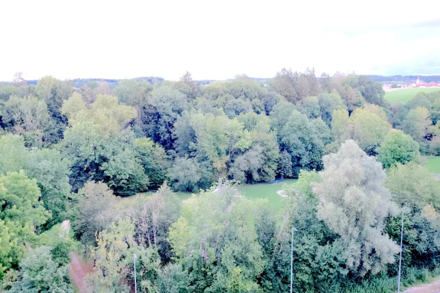 Küche - Aussicht aus Balkon