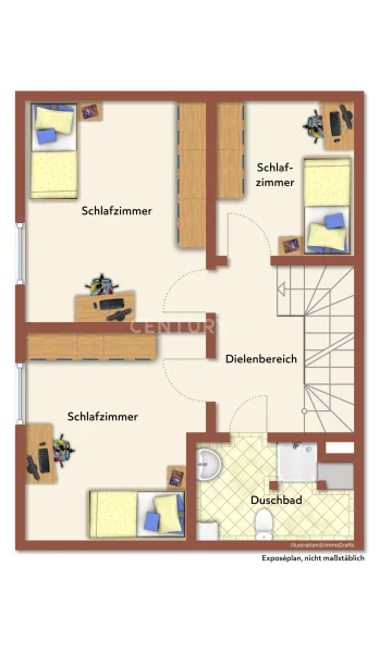 Grundriss Dachgeschoss