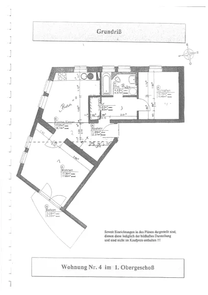 Grundriss 1.OG WHG Böckingen