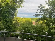 Blick vom Balkon