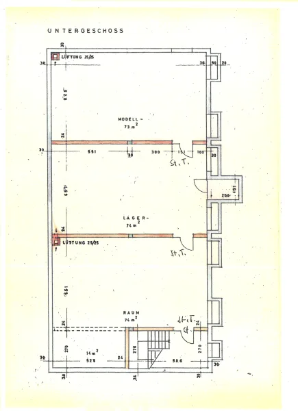 Grundriss UG