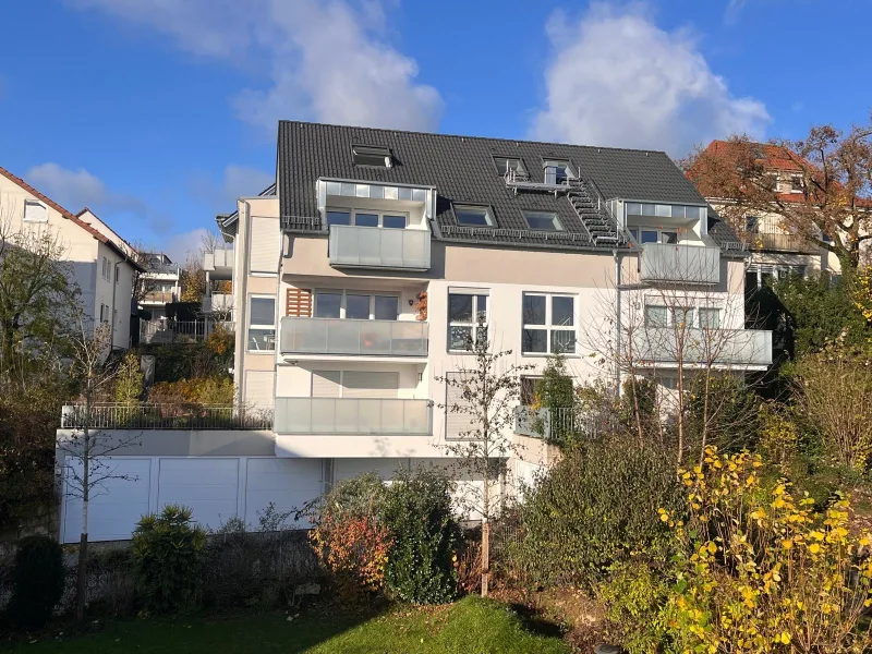 Außenansicht - Wohnung kaufen in Heilbronn - Das erste eigen Nest! Wunderschöne Maisonnettenwohnung sucht neue Besitzer!