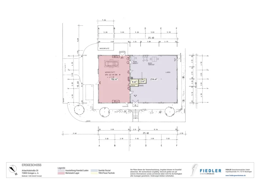 Plan Erdgeschoss