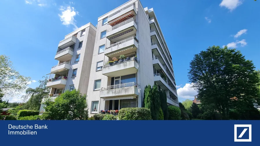 Außen - Wohnung kaufen in Hilden - Kapitalanlage +! Helle 2-Zimmer Wohnung mit Balkon und Aufzug in Hilden-Ost