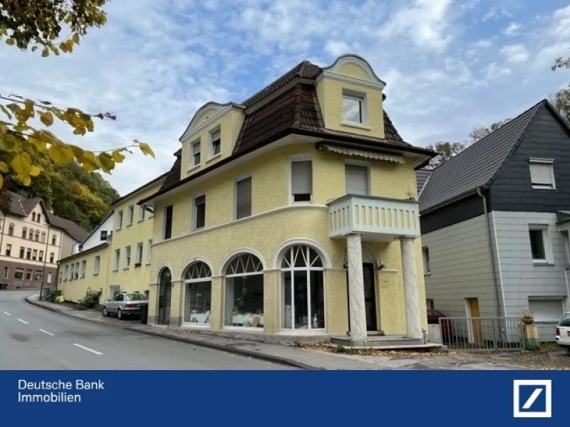 Ansicht - Haus kaufen in Schalksmühle - Renoviertes Mehrfamilienhaus in Schalksmühle