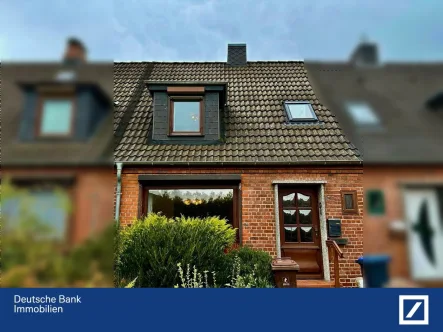 Willkommen! - Haus kaufen in Glückstadt - Wohnen in Glückstadt: Reihenmittelhaus in ruhiger Lage