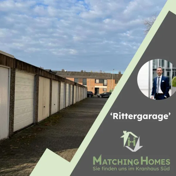 Rittergarage MATCHINGHOMES - Garage/Stellplatz kaufen in Mönchengladbach - Einzelgarage auf eigenem Flurstück in gehobener Wohngegend