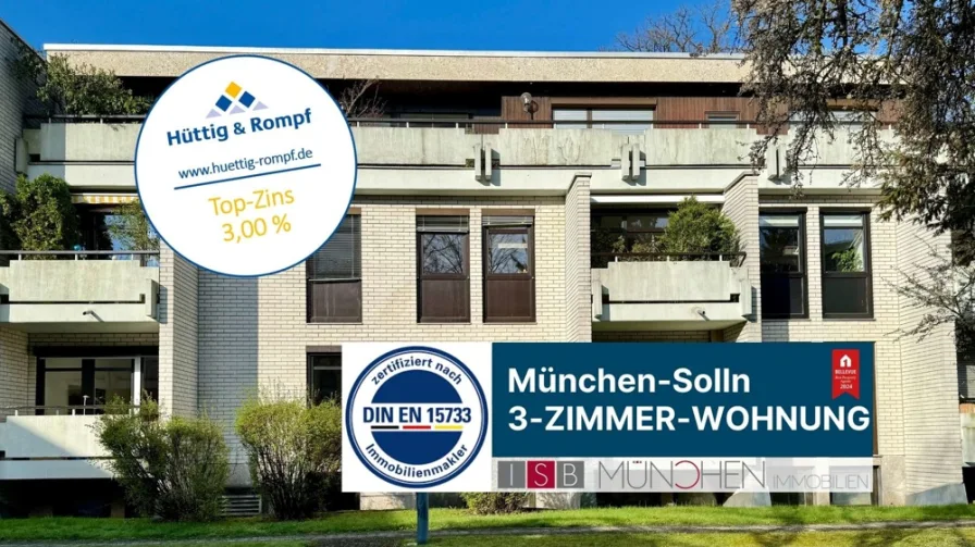  - Wohnung kaufen in München - Ihre 3-Zimmer-Wohnung, die Luxus und Familienfreundlichkeit in perfekter Harmonie vereint in München-Solln