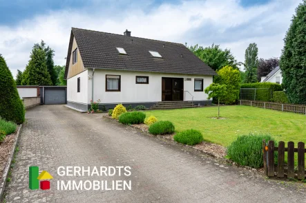Straßenansicht - Haus kaufen in Nettetal - Ein- oder Zweifamilienhaus in Kaldenkirchen – Flexibilität und Platz für Ihre Bedürfnisse! Ansehen