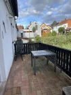 Balkon mit Ausgang zum Garten