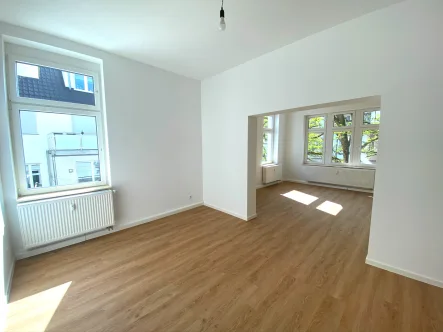 Esszimmer - Wohnung mieten in Herford - Modernes Wohnen im historischen Ambiente - Kernsanierte Altbauwohnung in Bahnhofsnähe!