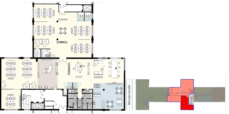 3. Obergeschoss mit ca. 710 m²
