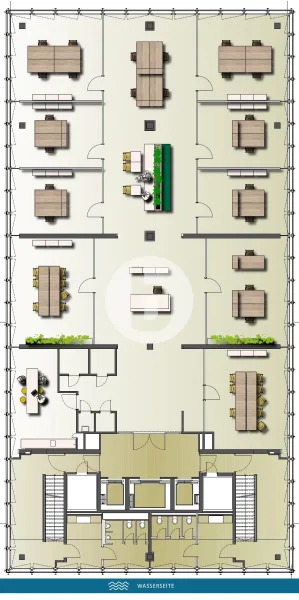 Tower - Regelgeschoss mit ca. 677 m²