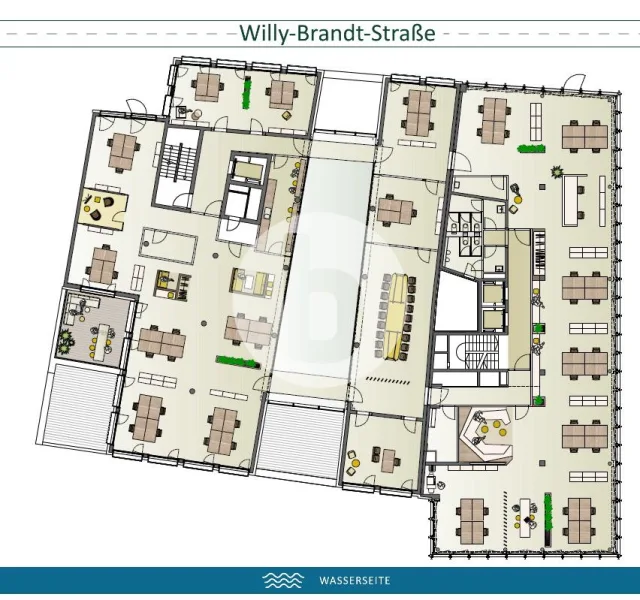 Nikolai Office - Regelgeschoss mit ca. 1.164 m²