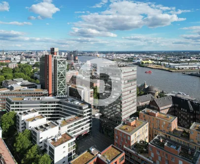 Außenansicht - Büro/Praxis mieten in Hamburg - Hamburg im Blick - Moderne Büros im "Astra-Turm" + Stellplätze im Haus