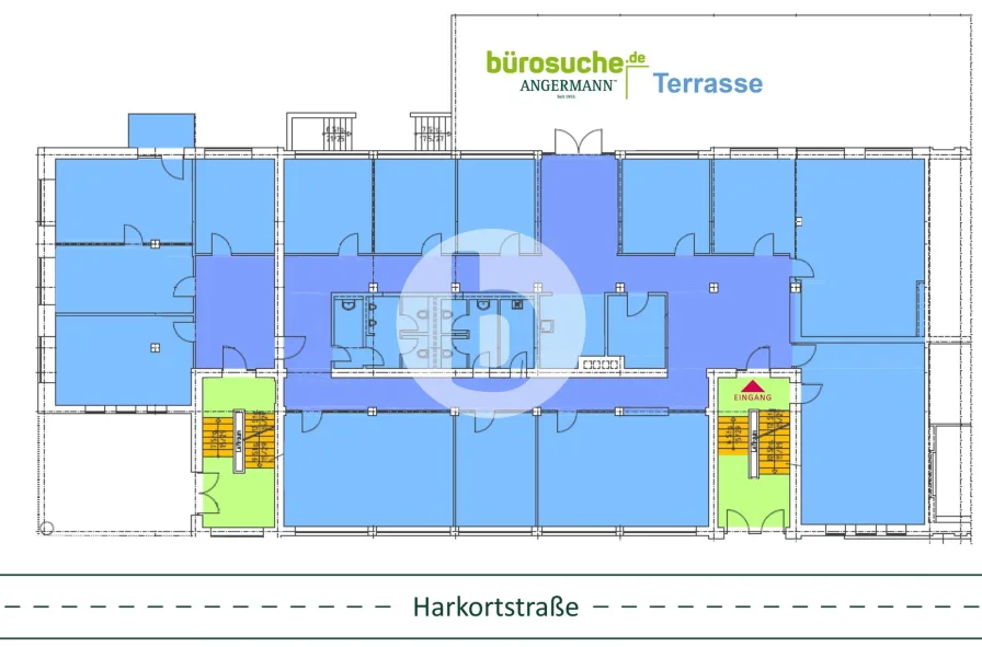 Erdgeschoss mit ca. 529 m²