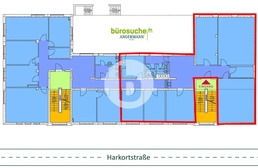 1. Obergeschoss mit ca. 240 m²