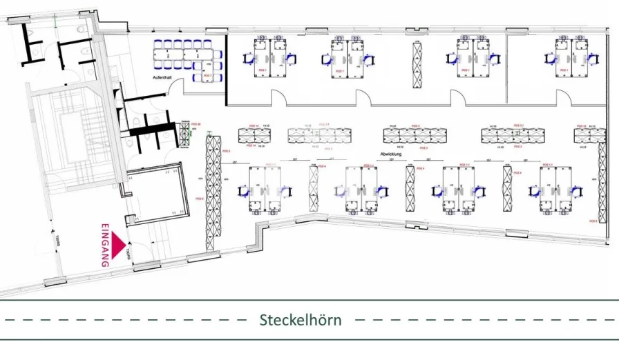 5. Obergeschoss mit ca. 271 m²