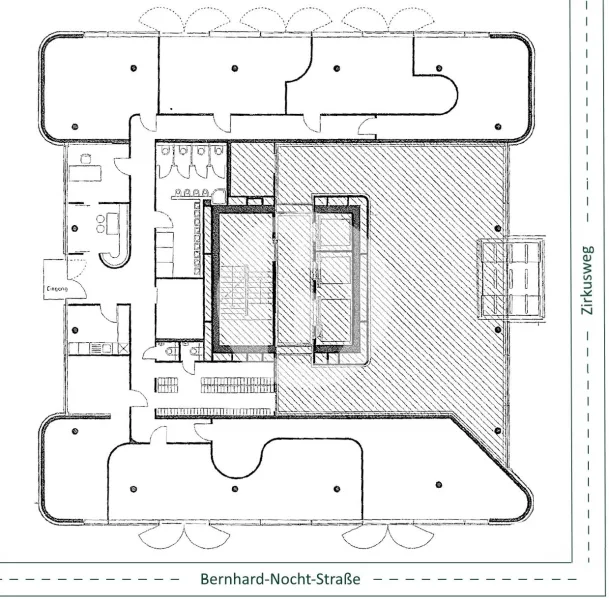 Erdgeschoss mit ca. 391 m²