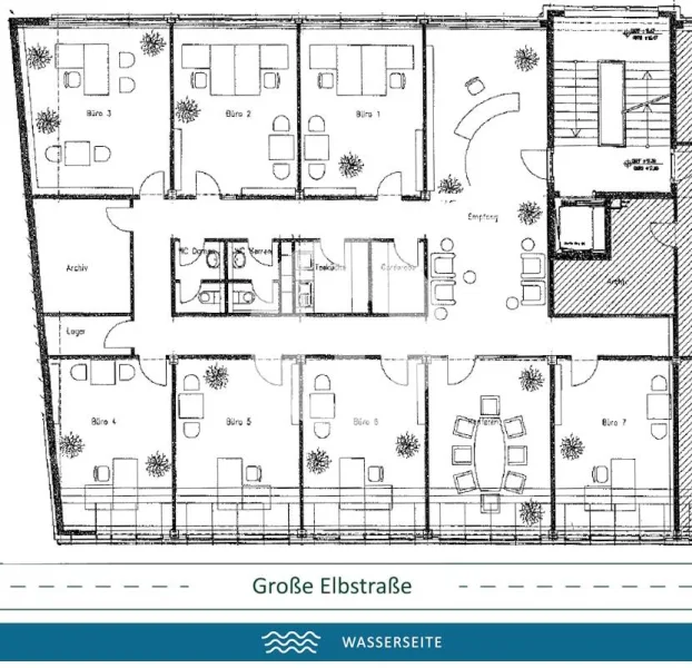 5. Obergeschoss mit ca. 319 m² 