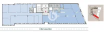 Mietbereich 7 - 8 - 5. Obergeschoss mit ca. 602 m² - teilbar ab ca. 289 m²