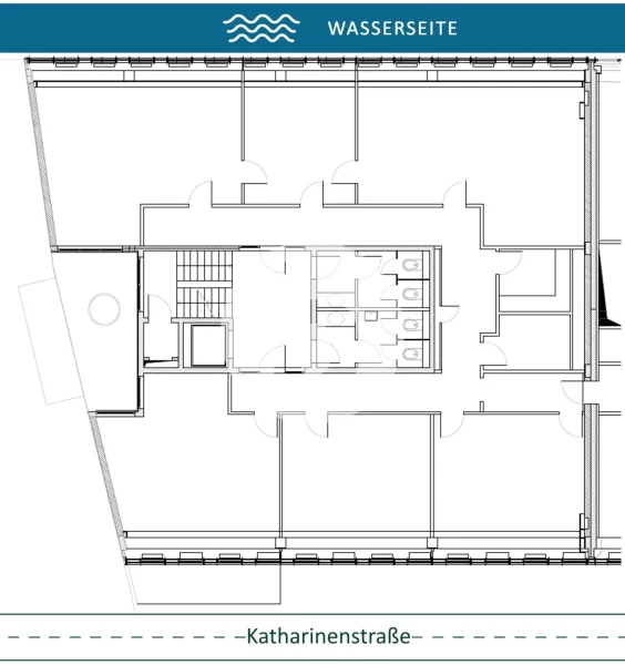 2. Obergeschoss mit ca. 351 m²