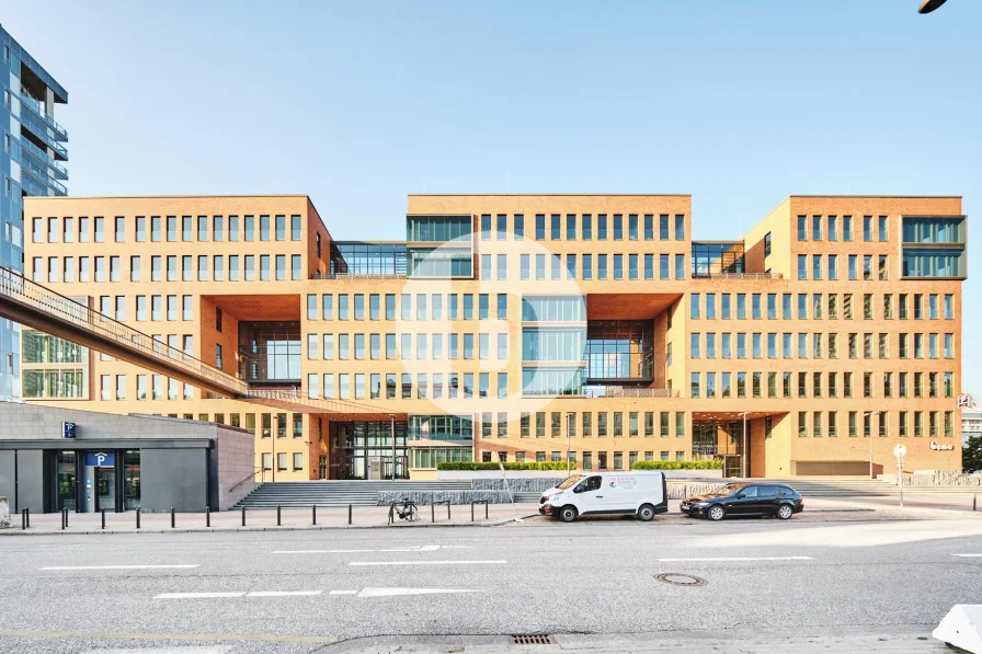 Außenansicht - Büro/Praxis mieten in Hamburg - bürosuche.de: Hochwertige Büros mit Elbblick zu vermieten! Inspirierend arbeiten!