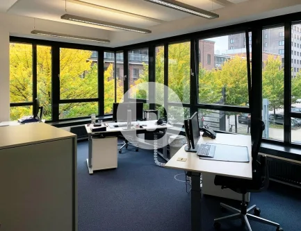 Innenansicht - Büro/Praxis mieten in Hamburg - bürosuche.de: Moderne Büroflächen in Eppendorf  "Quartier am Zeughaus" zu mieten!