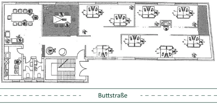 Erdgeschoss mit ca. 220 m²