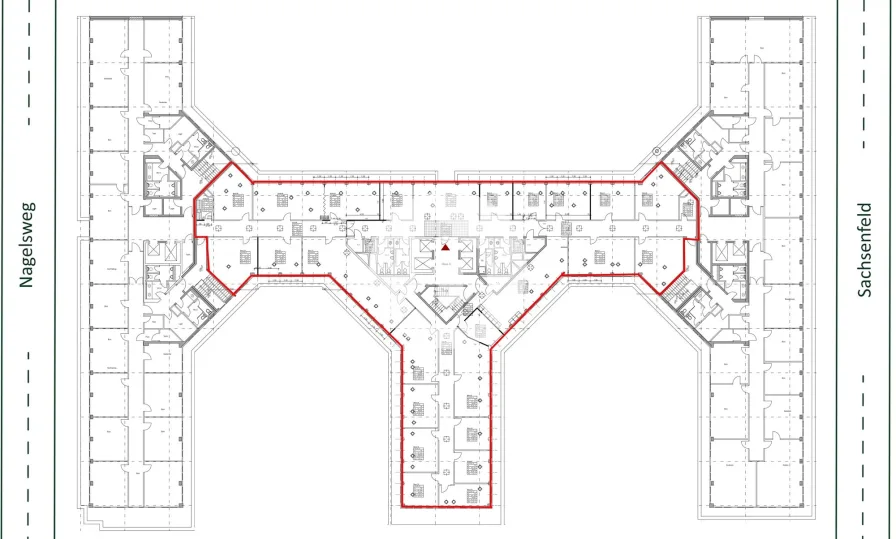 6. Obergeschoss mit ca. 1.052 m²