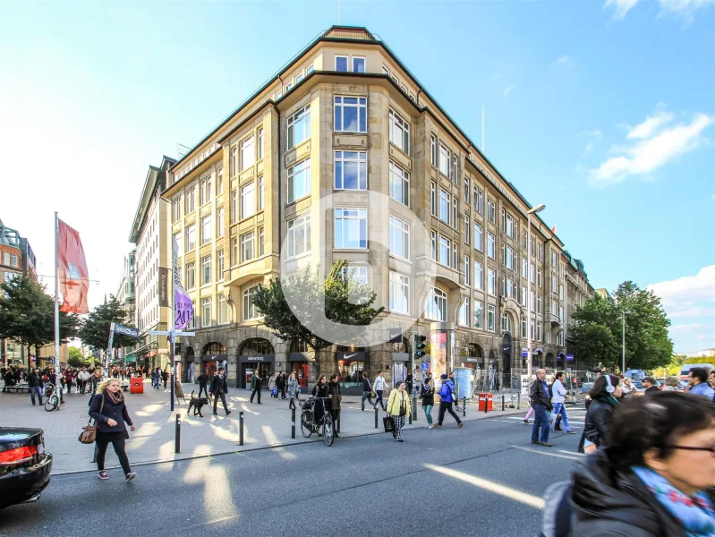 Außenansicht - Büro/Praxis mieten in Hamburg - bürosuche.de: Attraktive Büroflächen im Zentrum von Hamburg