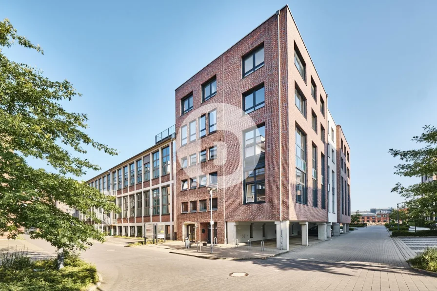 Außenansicht - Büro/Praxis mieten in Hamburg - Marzipanfabrik - Moderne Loftbüros im Hamburger Westen mieten