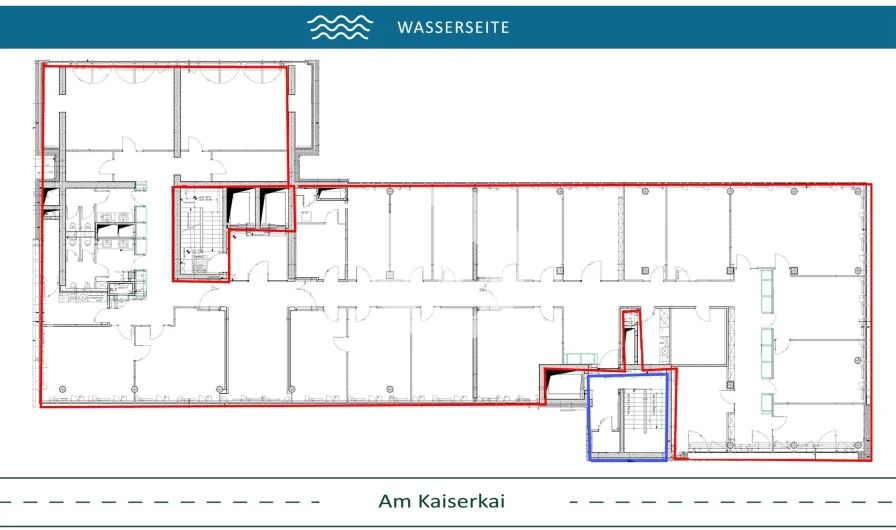 2. Obergeschoss mit ca. 798 m²