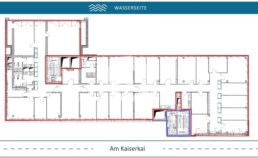 1. Obergeschoss mit ca. 795 m²