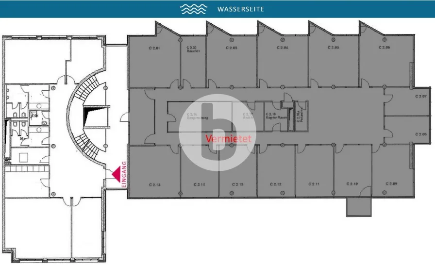 2. Obergeschoss mit ca. 238 m²