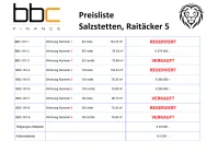 Preisliste