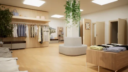 Boutique - Büro/Praxis kaufen in Hildrizhausen - VERKAUFEN SIE HIER IN ZUKUNFT IHRE NEUESTEN IDEEN. Raum für Unternehmer auf 2 Ebenen (ca. 172m²).
